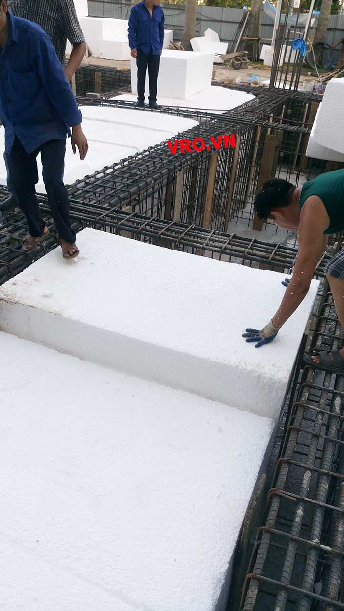 Móng trên nền đất yếu KS Vị Hoàng Nam Định