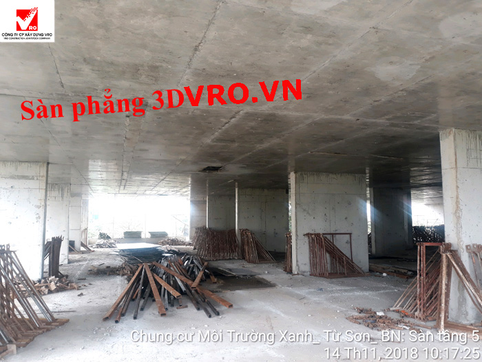 sàn-phẳng-không-dầm-3dvro