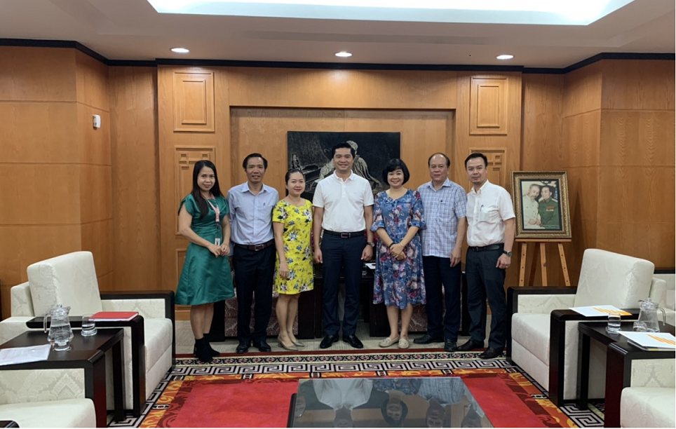 Công ty Phát hành báo chí Trung Ương thăm và làm việc với Tòa soạn báo Sài Gòn Giải Phóng