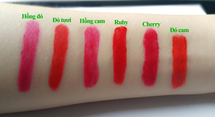 son môi không chì lp