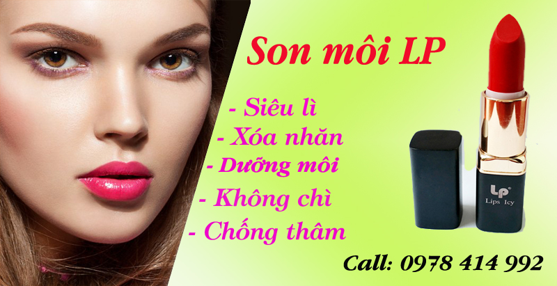 son dưỡng môi đẹp và an toàn son môi lp - son môi không chì