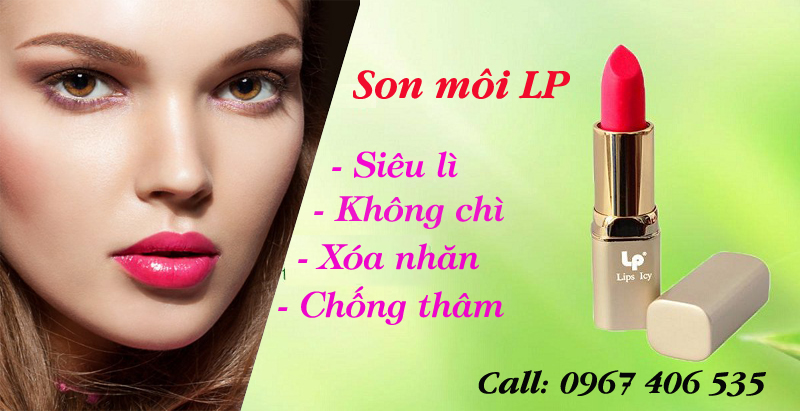 son môi không chì lp