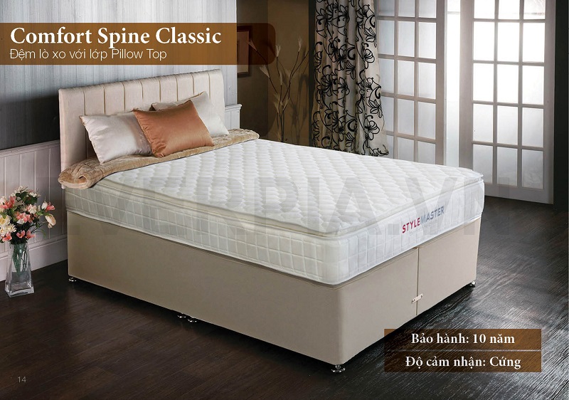 Chăn ga gối Everon thật giả phải làm sao để phân biệt Comfort-spine-classic