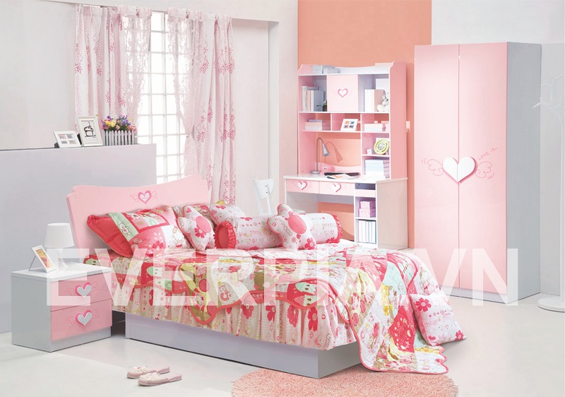 Bộ chăn ga Everon trẻ em Ep 1637 (PRINCESS