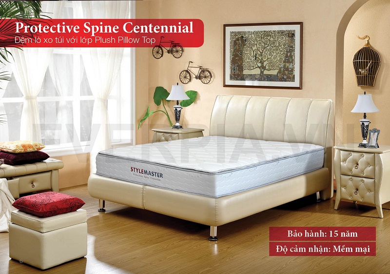 Đệm lò xo túi Protective Spine Centennial