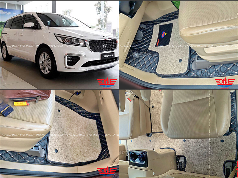 Những Mẫu Thảm Lót Sàn Ô Tô 6D Chuẩn ĐẸP - SẠCH - SANG Cho Xe KIA SEDONA Những Mẫu Thảm Lót Sàn Ô Tô 6D Chuẩn ĐẸP - SẠCH - SANG Cho Xe KIA SEDONA