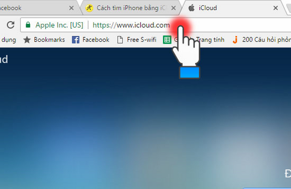 cách tìm Iphone trên Macbook