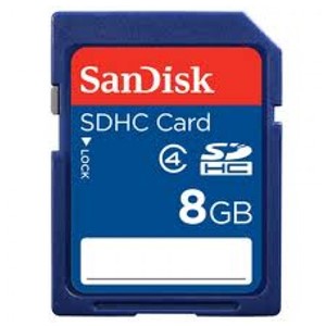 THẺ NHỚ SANDISK SDHC 8GB CLASS 4