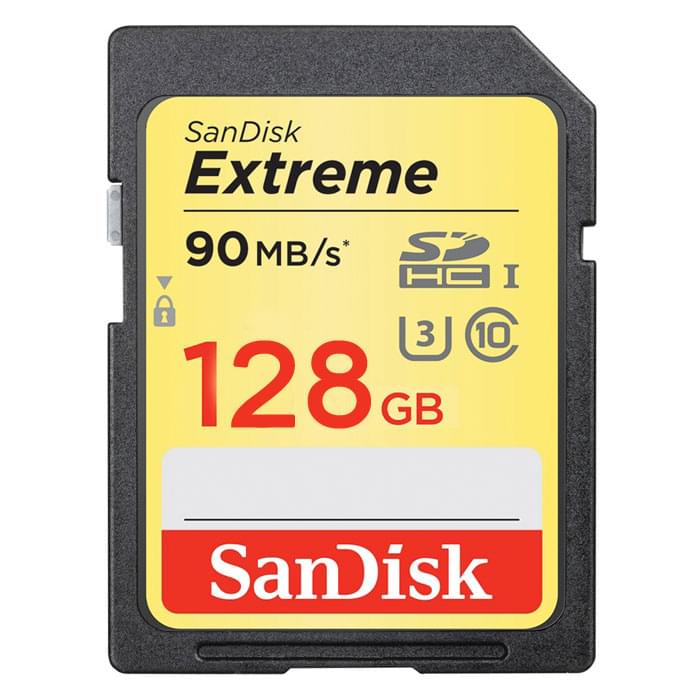 THẺ NHỚ SDXC SANDISK EXTREME 128GB CLASS 10 90MB/S