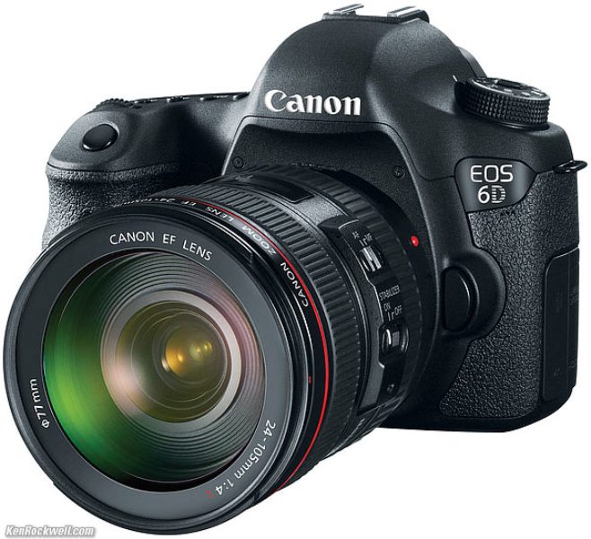 Canon EOS 6D kit 24-105mm f3.5-5.6 IS STM (Hàng chính hãng LBM- Mới 100%)