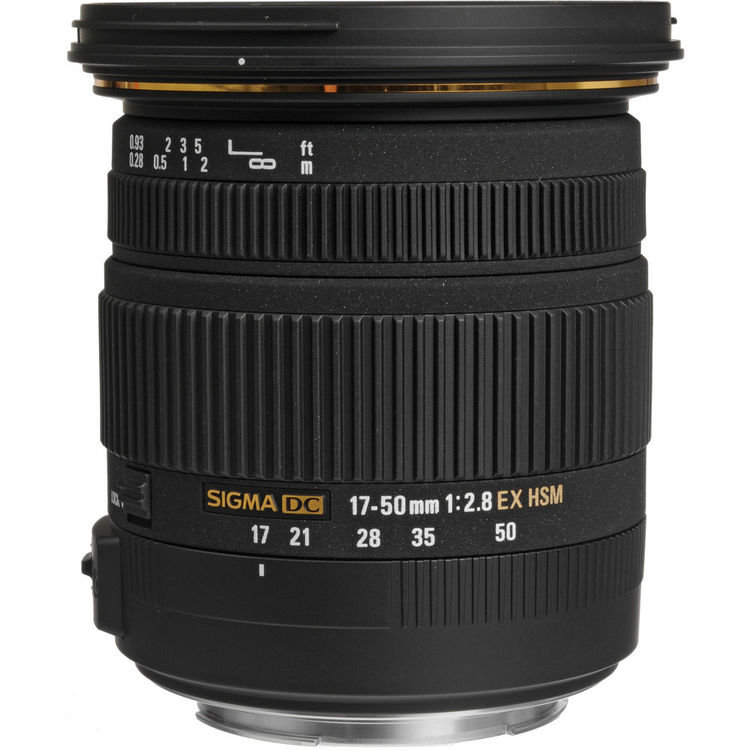 Sigma 17-50mm f/2.8 EX DC OS for Canon
