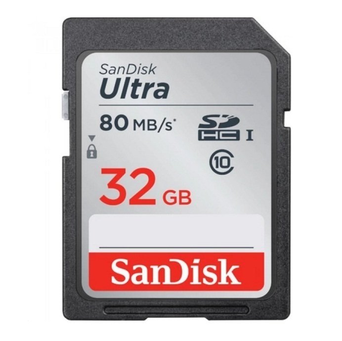 THẺ NHỚ SDHC SANDISK 32GB ULTRA CLASS 10 80MB/S