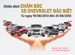 Chevrolet Sài Gòn tổ chức chương trình Chevrolet Sài Gòn tổ chức chương trình
