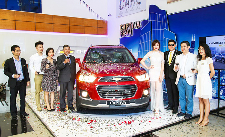 Lễ ra mắt Captiva rew 2016 của chevrolet sài gòn Lễ ra mắt Captiva rew 2016 của chevrolet sài gòn