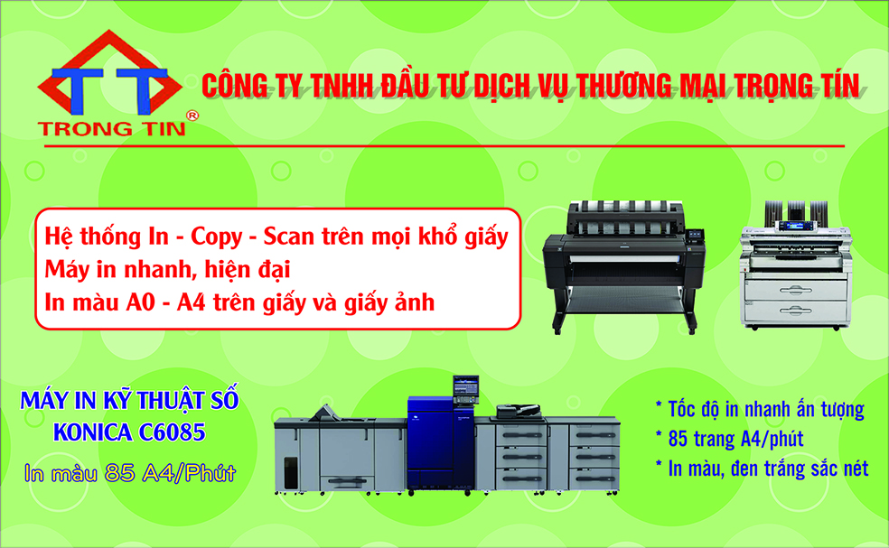 CÔNG TY TNHH ĐẦU TƯ DỊCH VỤ THƯƠNG MẠI TRỌNG TÍN