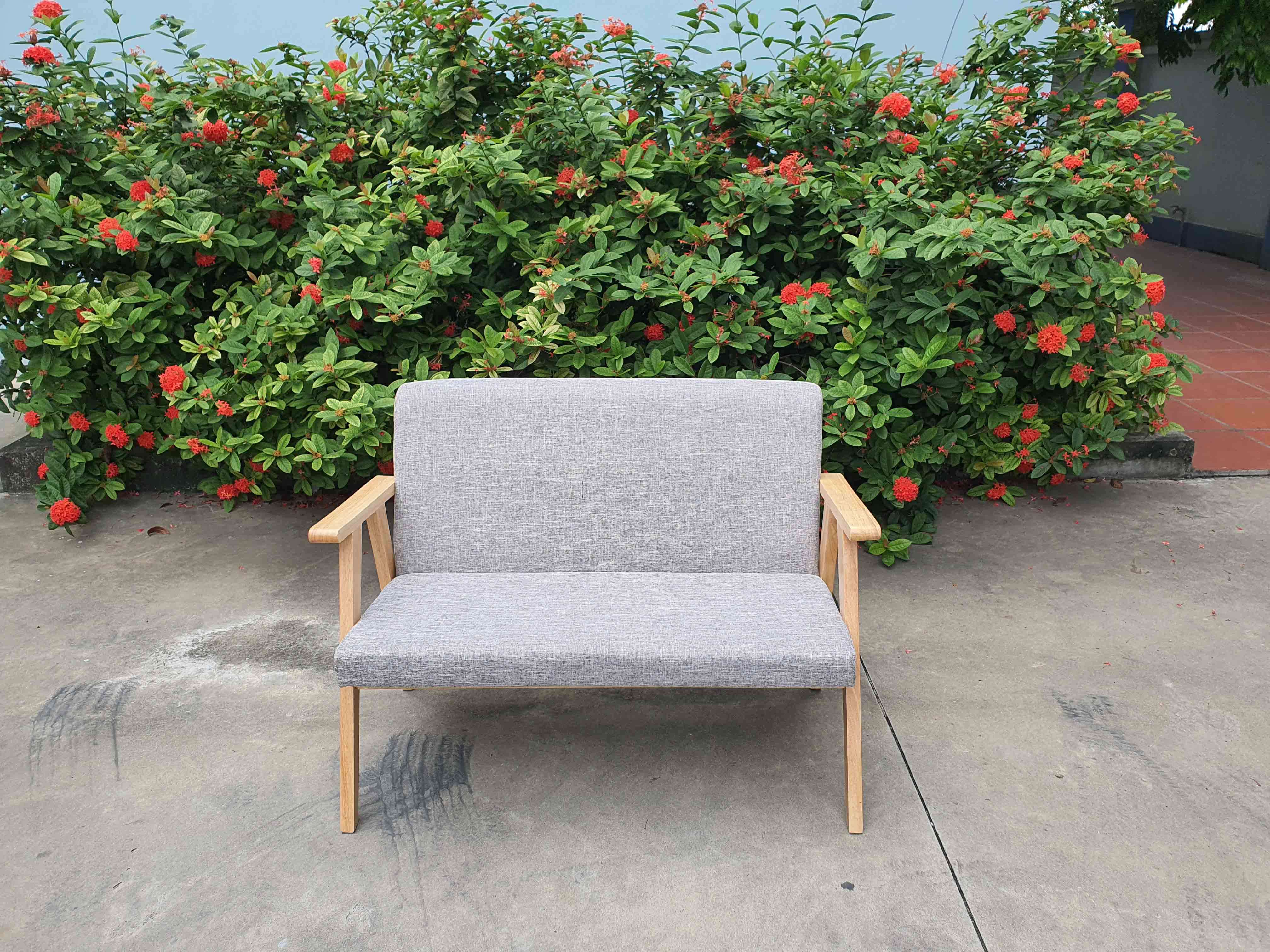 Ghế Sofa đôi tay dẹt 