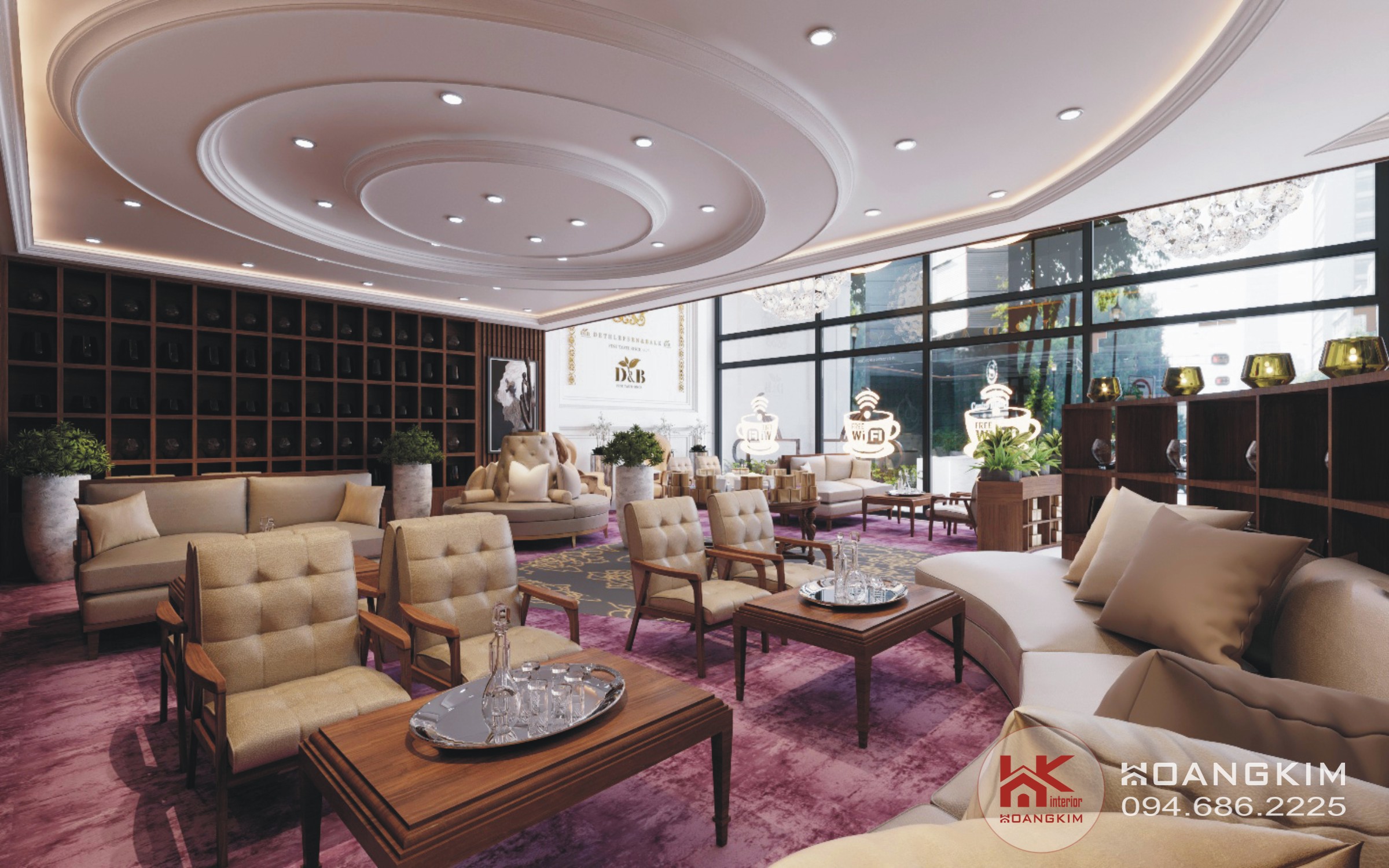 nội thất nhà hàng