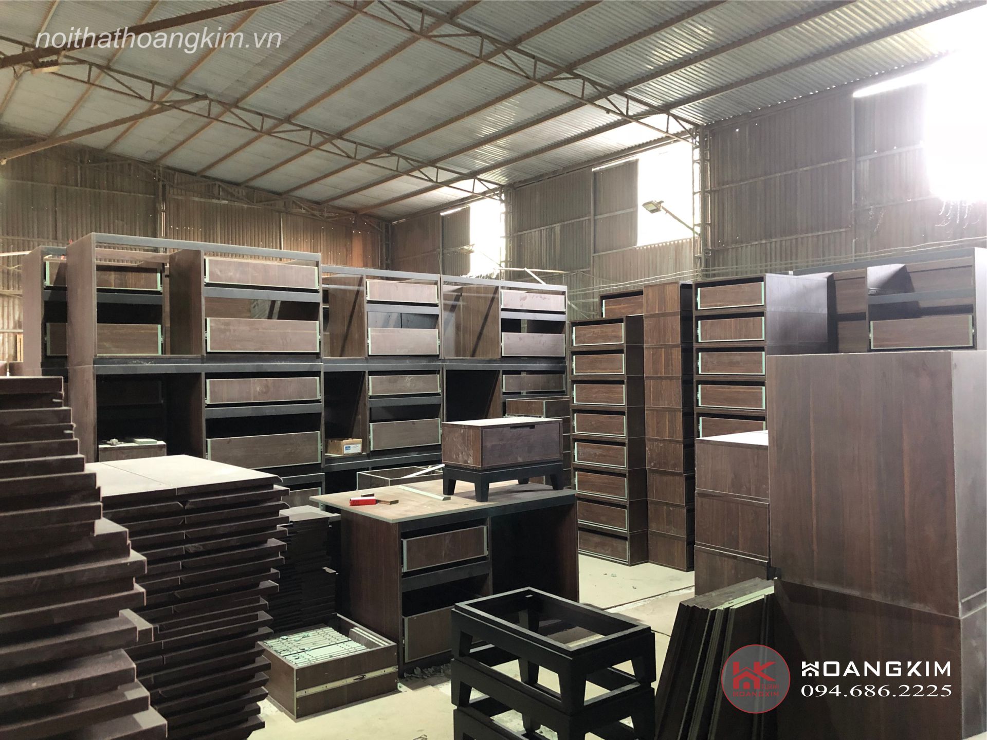 Xưởng gia công gỗ công nghiệp