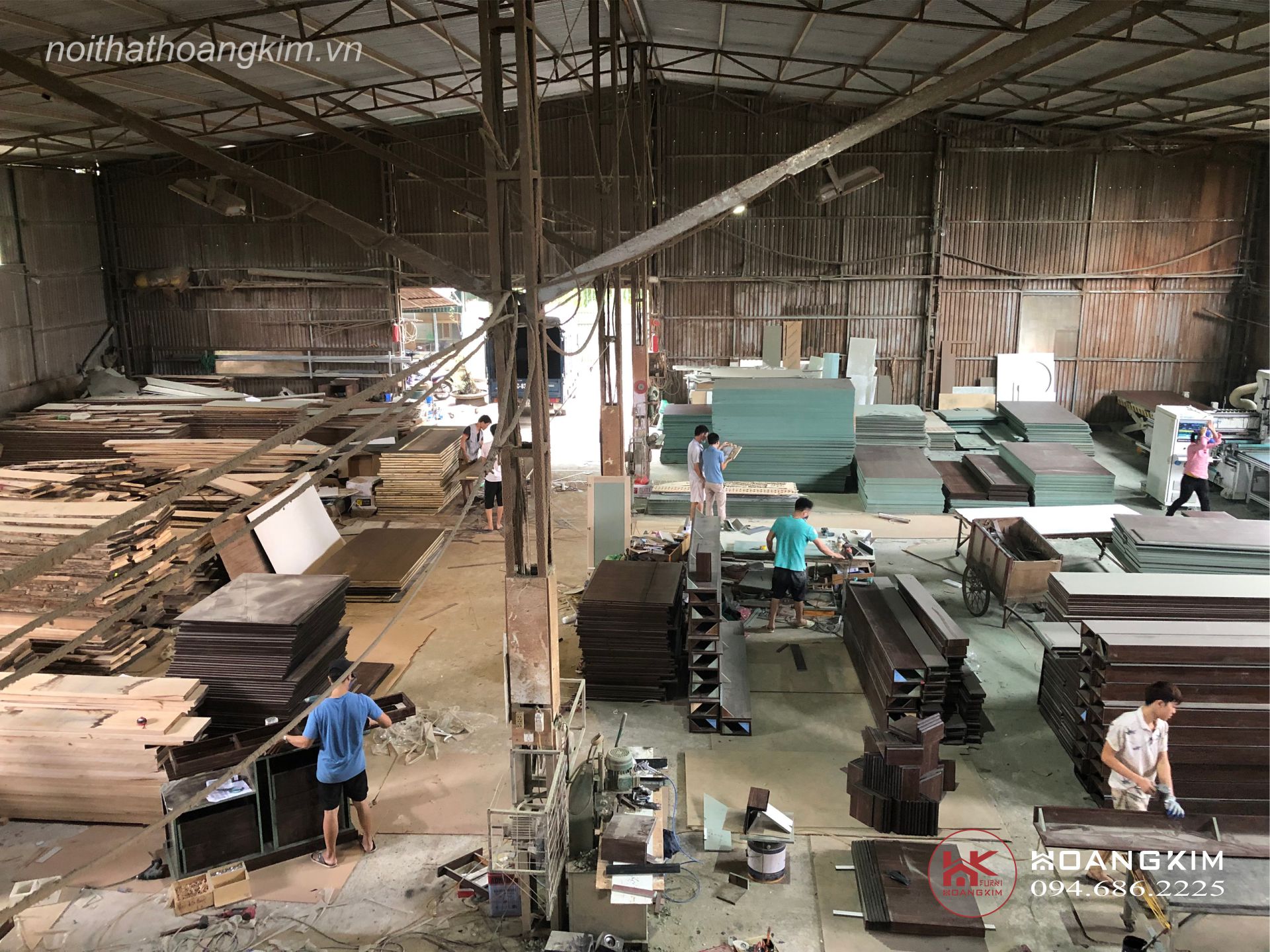 Xưởng gỗ tại Hà Nội