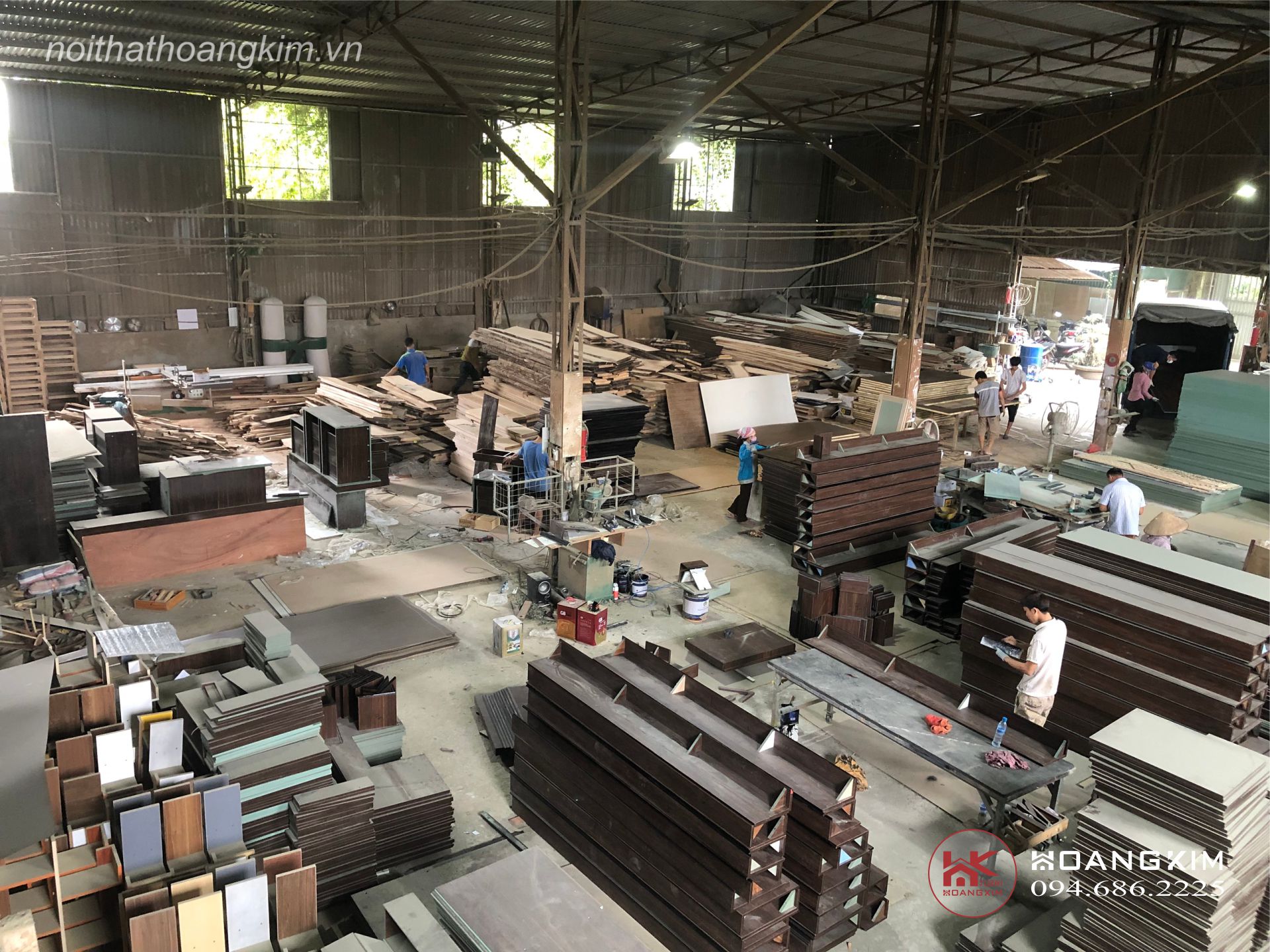 Xưởng nội thất gỗ