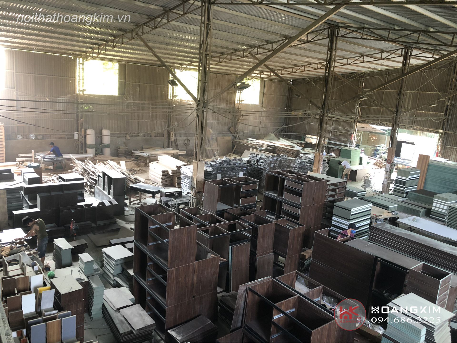 Xưởng sản xuất đồ gỗ công nghiệp tại Hà Nội