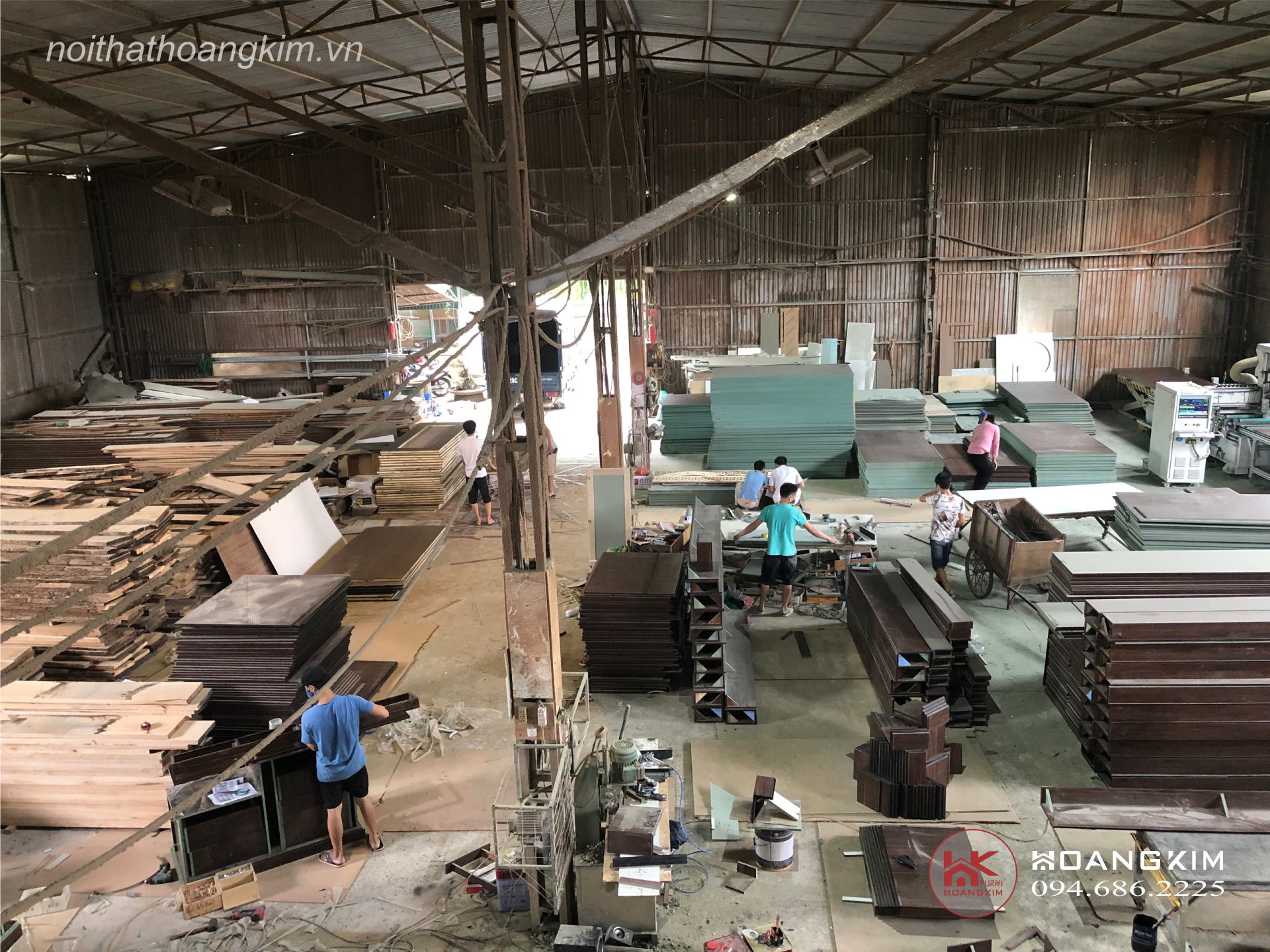 Xưởng thi công nội thất