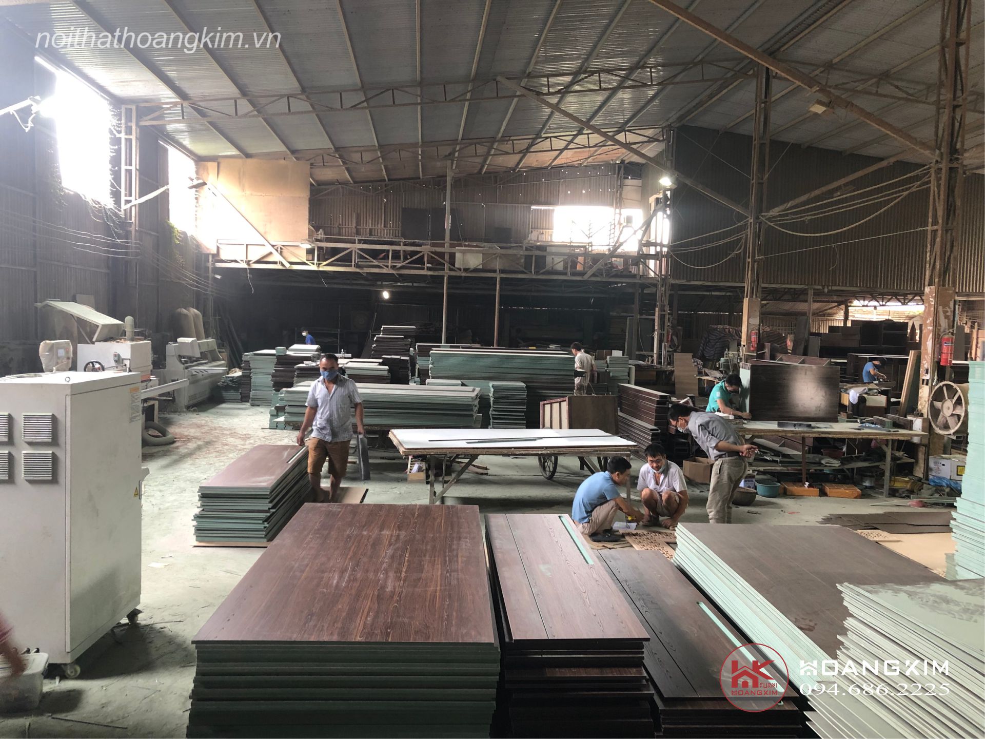 Xưởng thi công nội thất tại Hà Nội