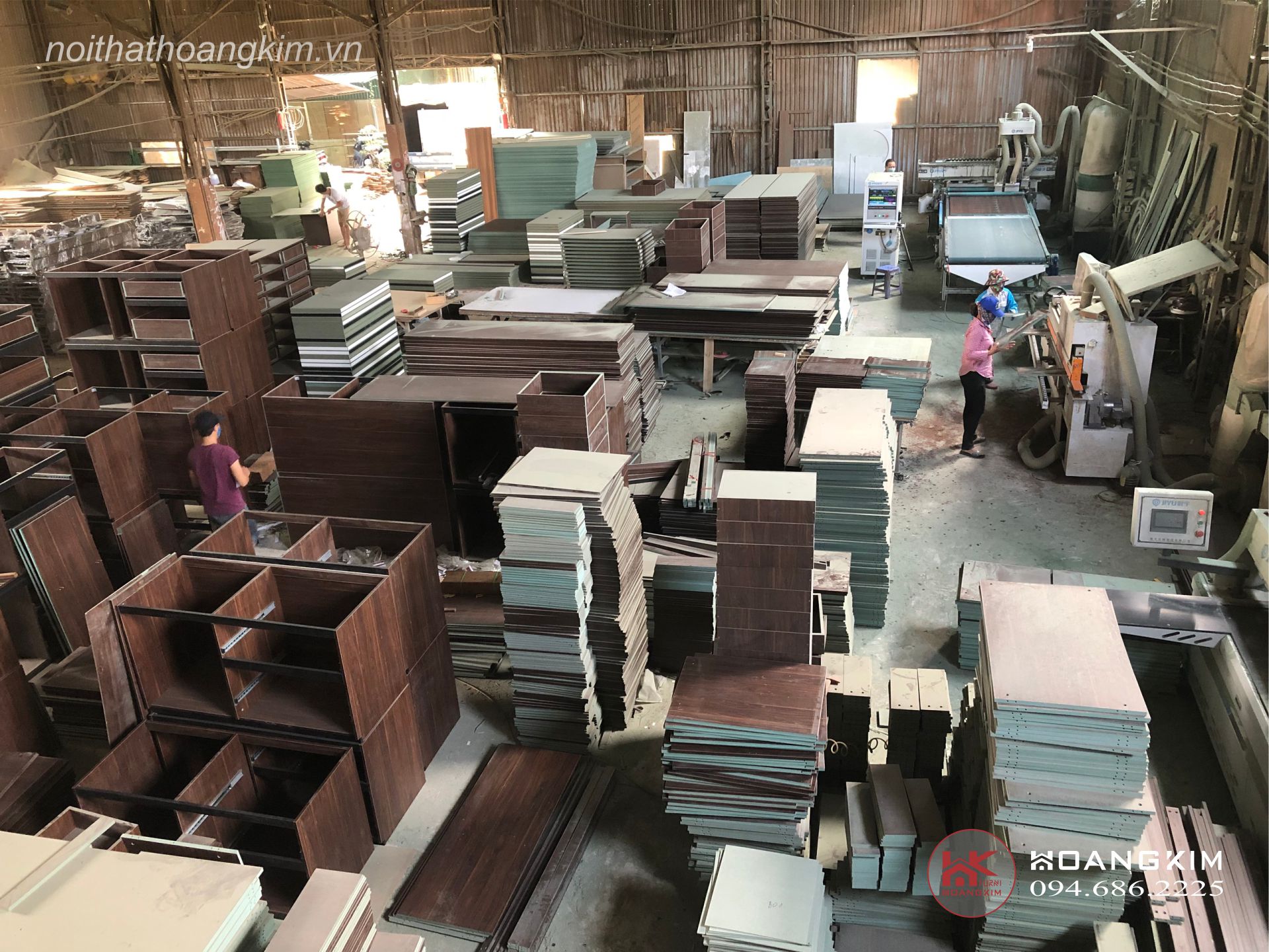 Xưởng thi công nội thất
