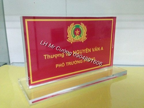 Làm Biển Chức Danh Tại Nam Định