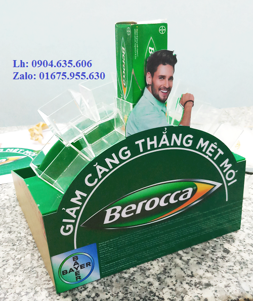 kệ mica trưng bày thuốc