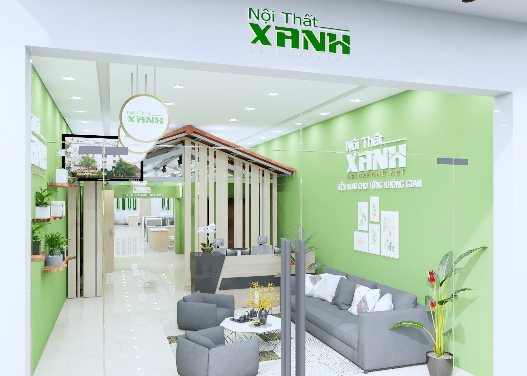 Hệ thống Nội Thất Xanh