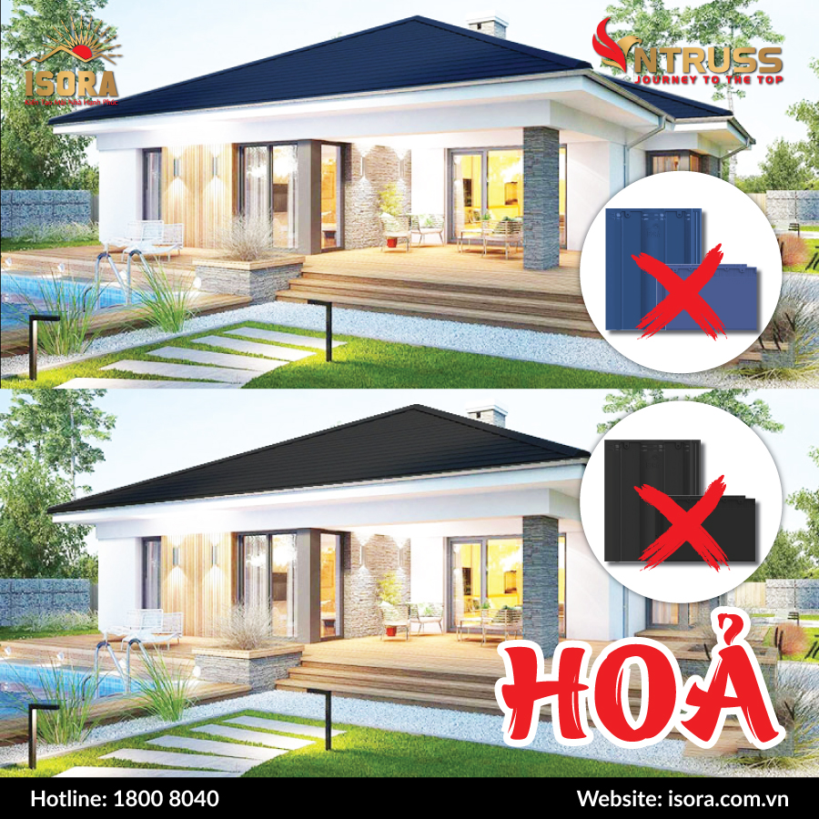 ngói màu isora không hợp mệnh hỏa