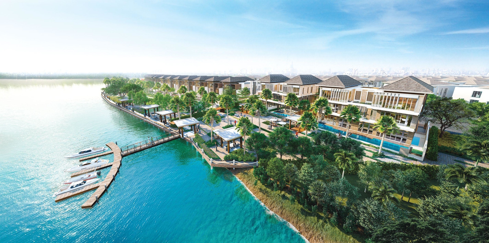 Dự án khu biệt thự ven sông Lavila De Rio