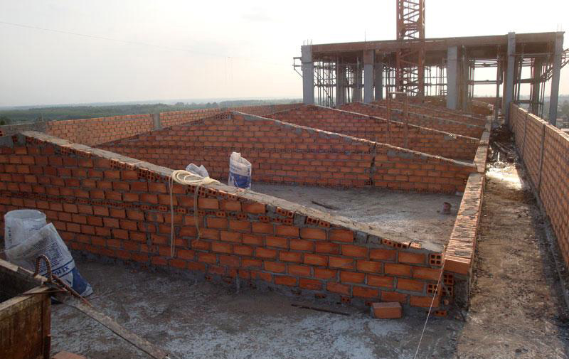 Chi tiết cấu tạo mái nahf - tường thu hồi