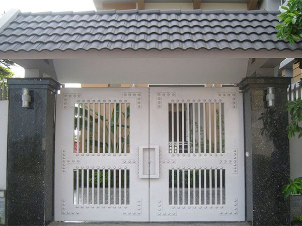 Cổng nhà lợp ngói đẹp