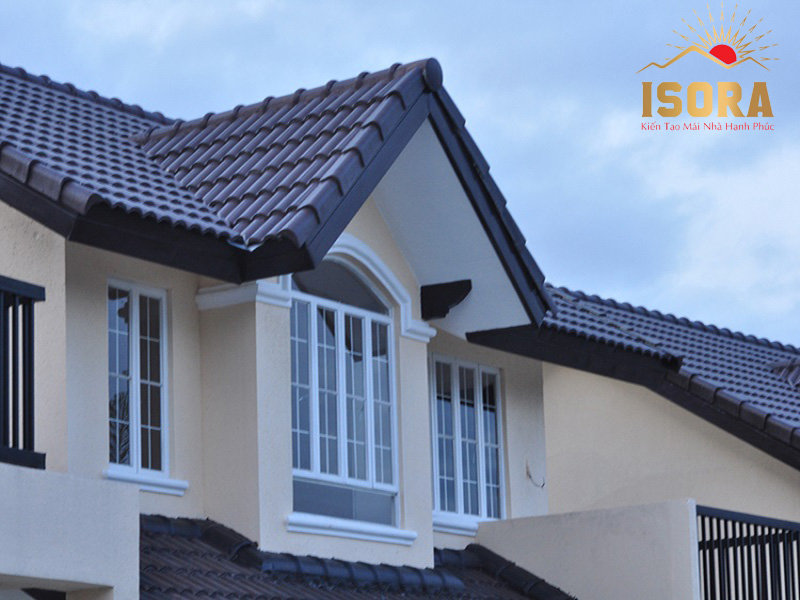 Ngói lợp nhà màu xanh