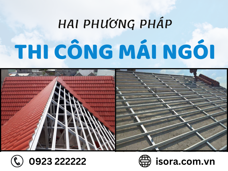 Hai phương pháp lợp ngói