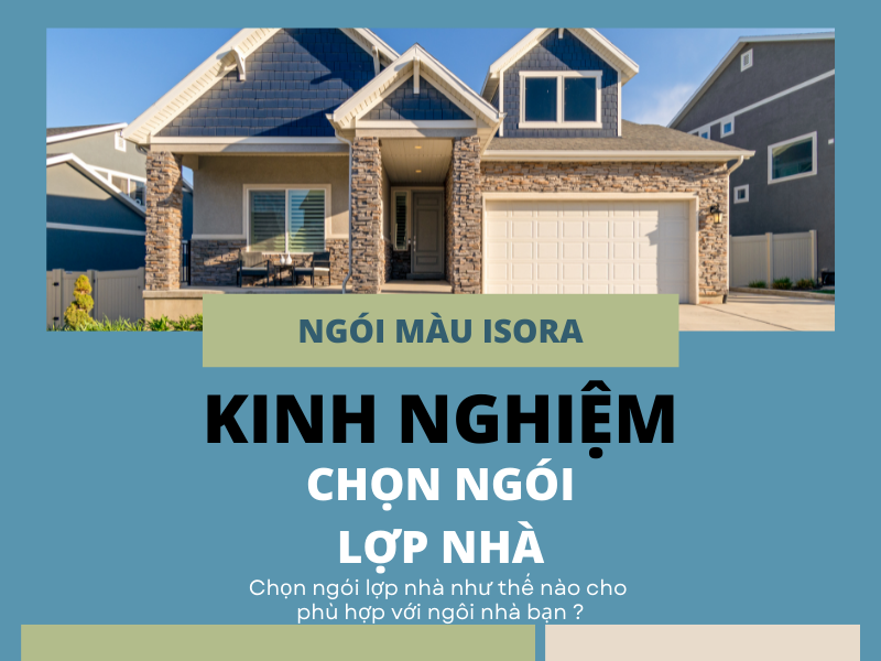 Kinh nghiệm chọn ngói lợp nhà