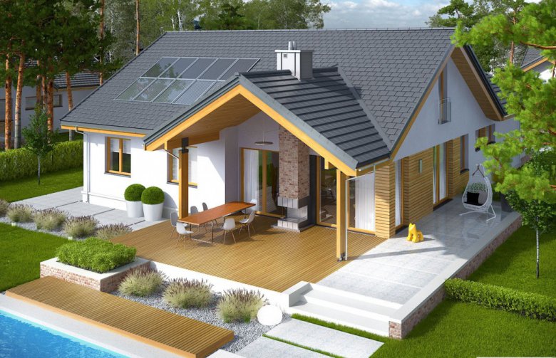 mái ngói màu dạng phẳng isora