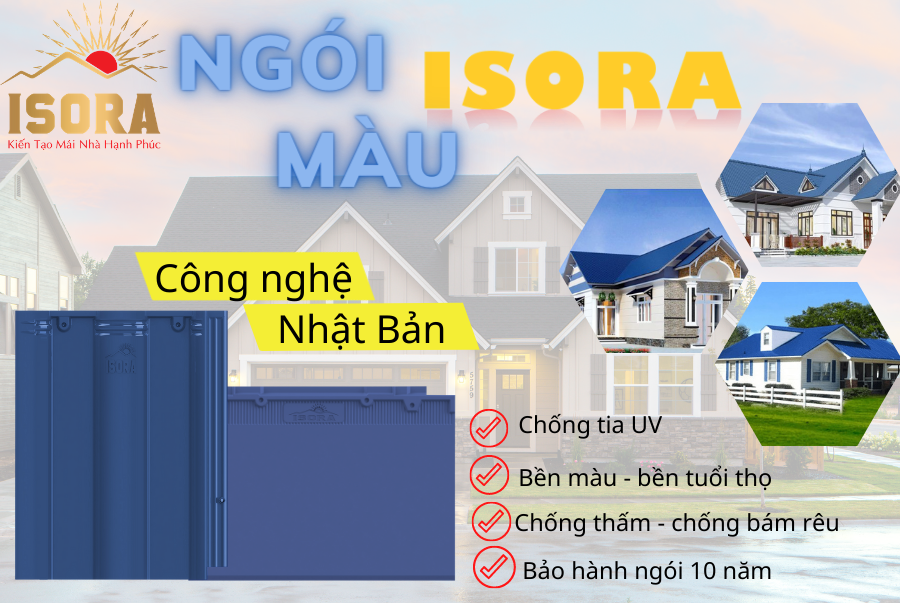 Ngói lợp nhà màu xanh Ngói lợp nhà màu xanh