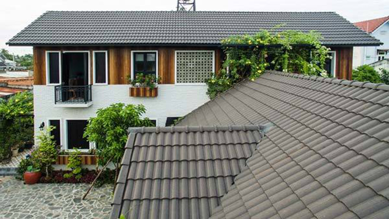 Mái Lợp Nhà Sóng Màu Nâu