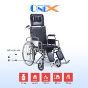 Xe lăn đa năng có thắng bánh căm 2 chống lật TBYT ONE-X 607GCJ