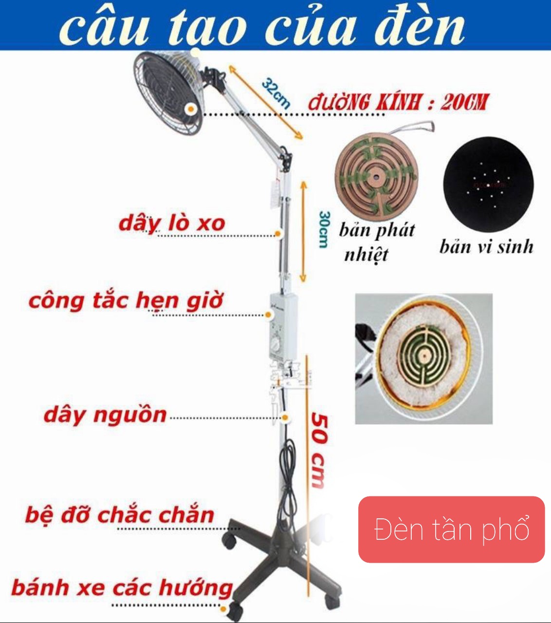 Đèn tần phổ - TDP3