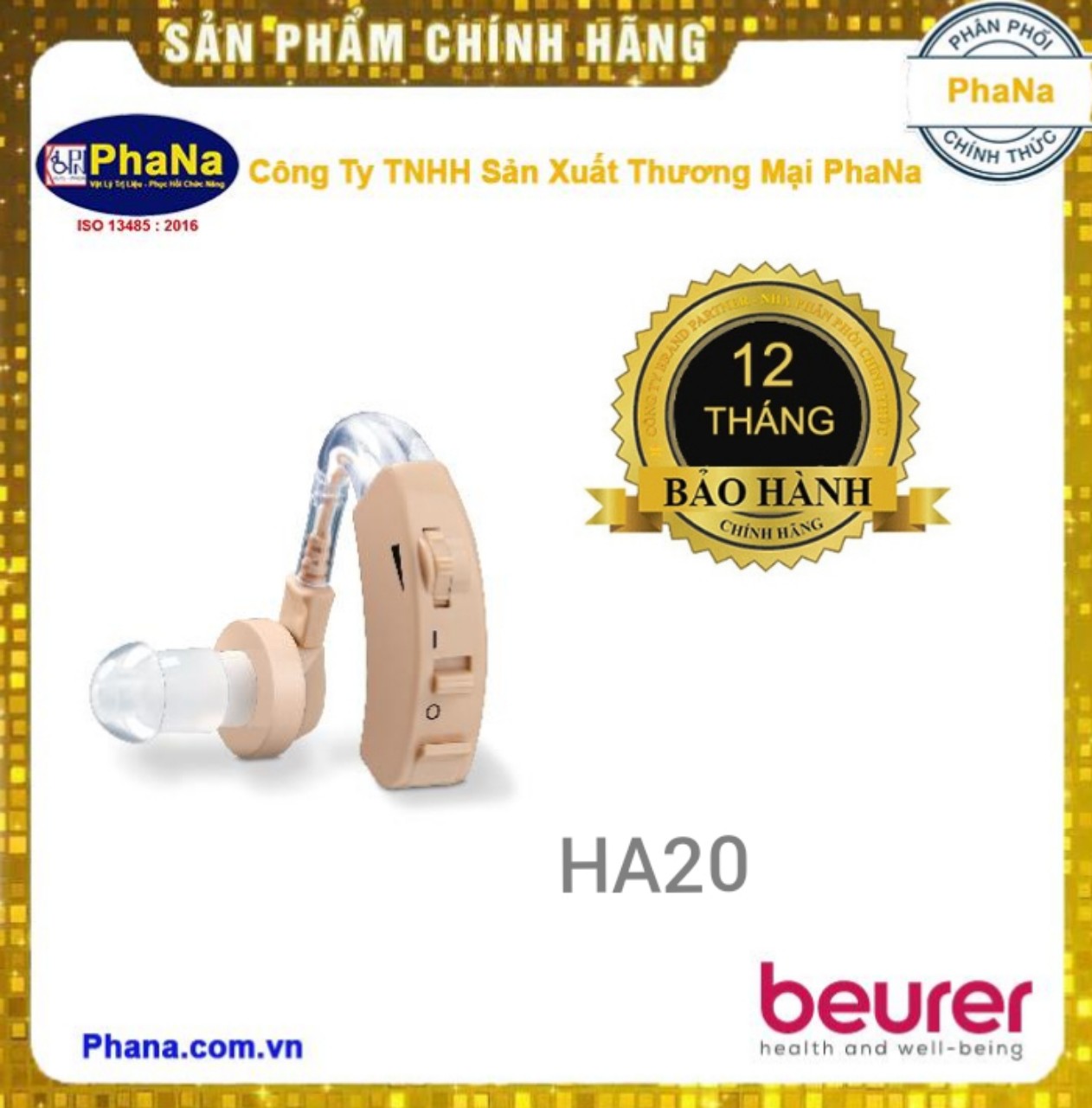 MÁY TRỢ THÍNH BEURER HA20