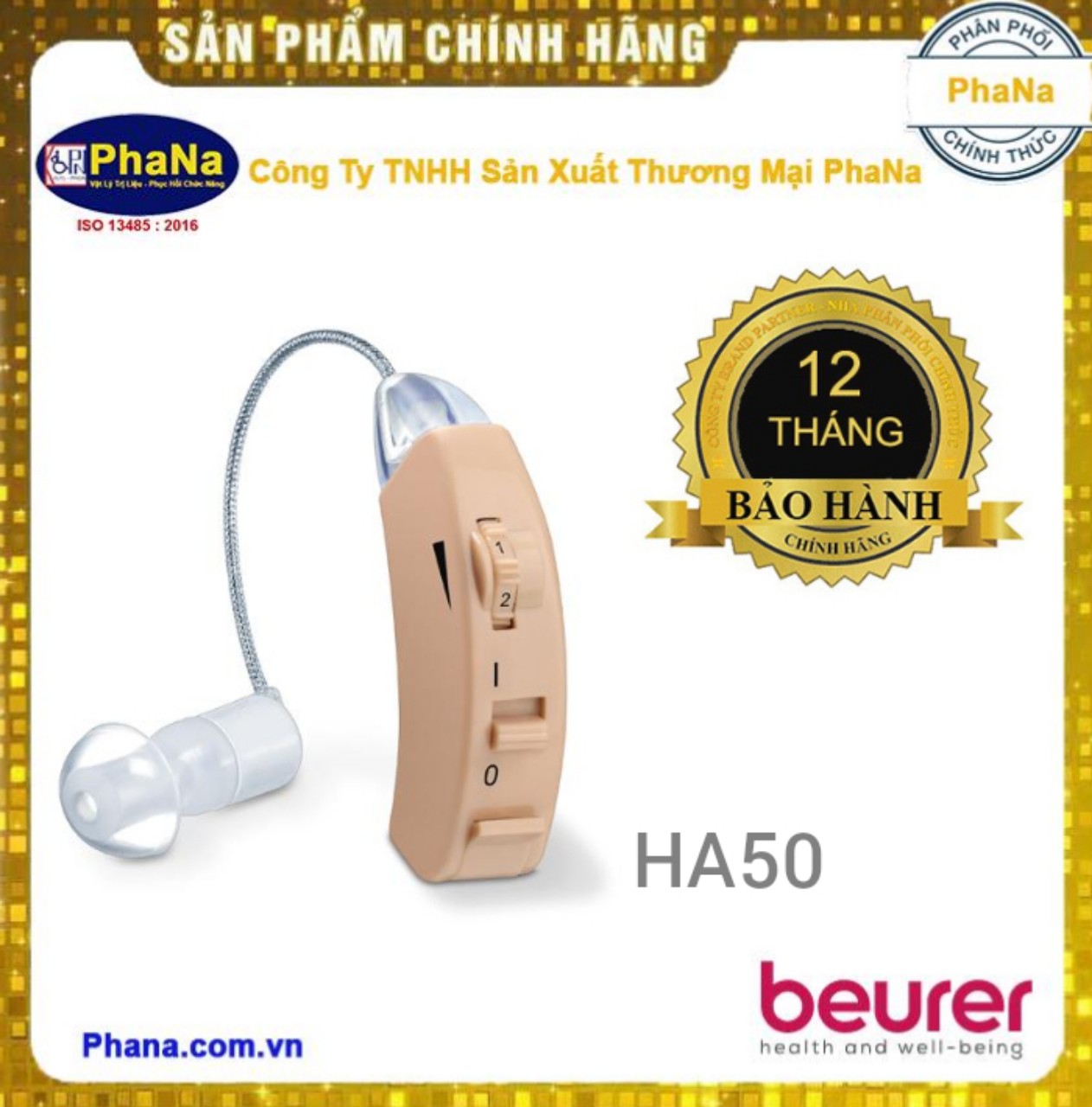 MÁY TRỢ THÍNH BEURER HA50