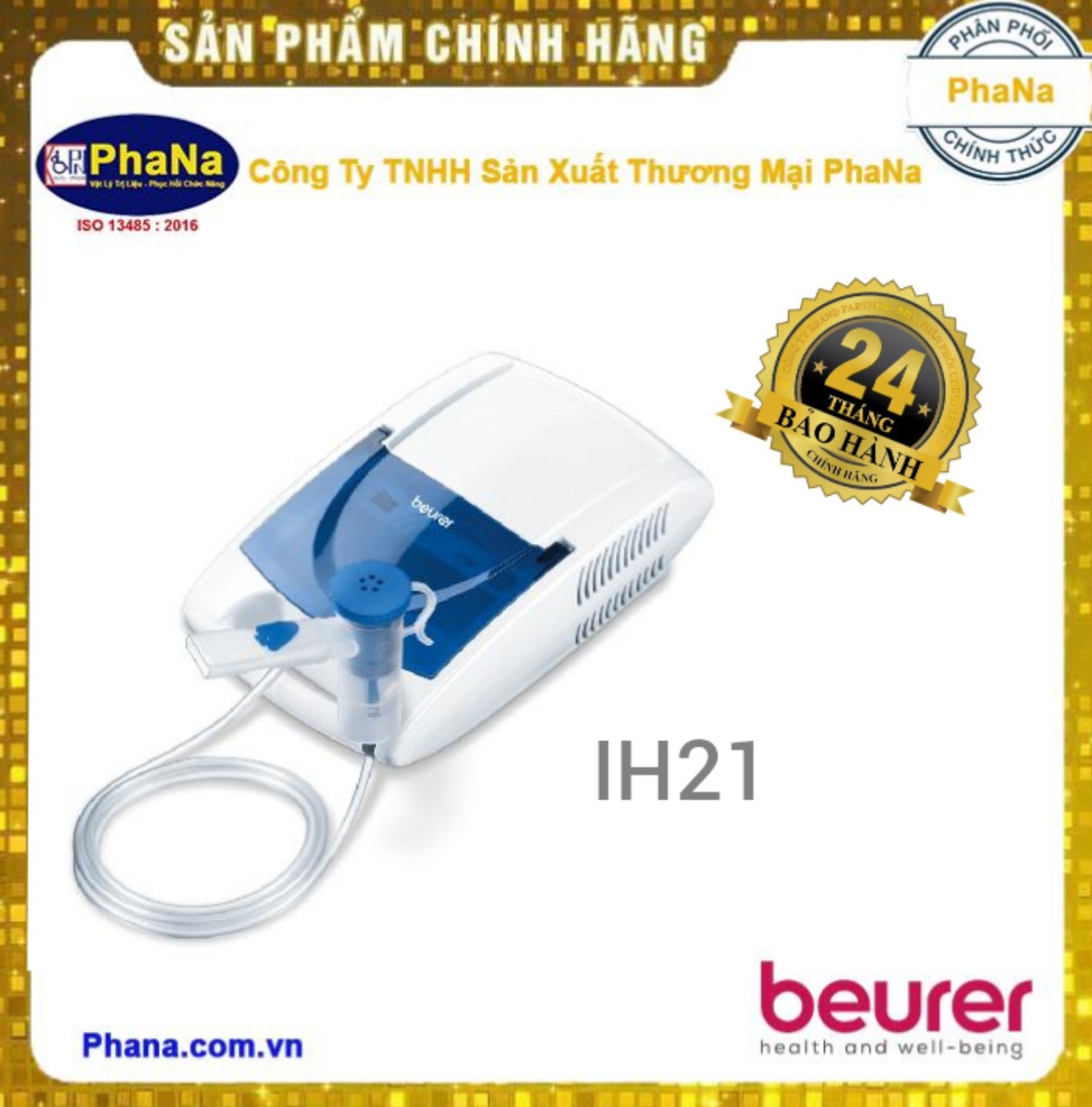 MÁY XÔNG MŨI HỌNG BEURER IH21