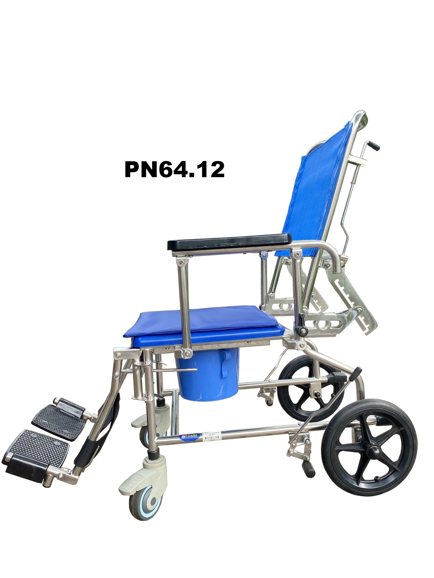 PN64.12 - Ghế vệ sinh có bánh xe