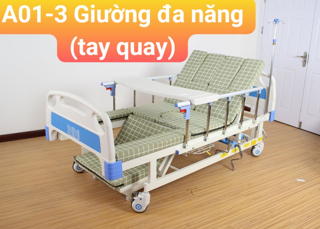 GIƯỜNG Y TẾ ĐA CHỨC NĂNG A01-3