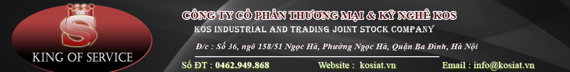 CÔNG TY CỔ PHẦN THƯƠNG MẠI VÀ KỸ NGHỆ KOS – kosiat