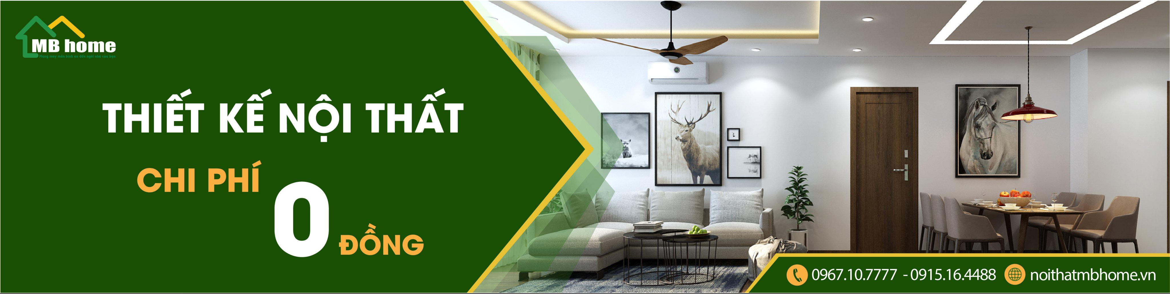 Thiết kế nội thất 0 đồng
